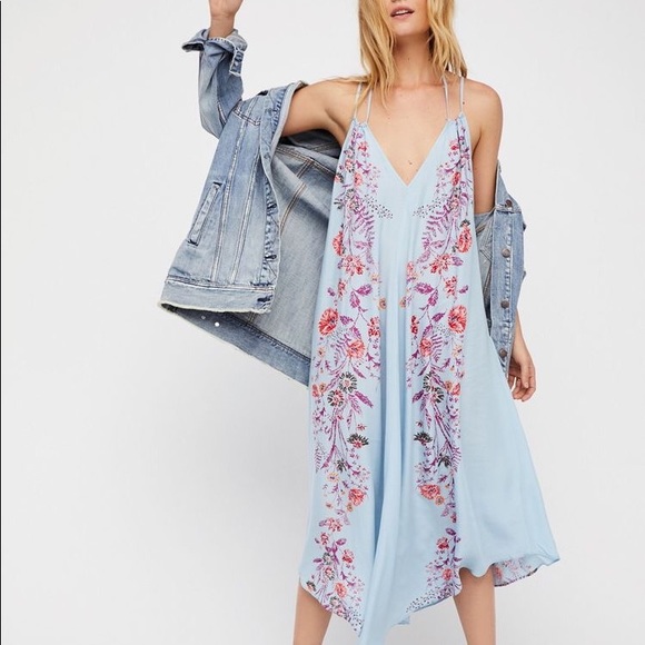 Free People Dresses & Skirts - Free People Ashbury printed slip dress